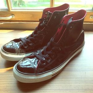 Converse Black Metallic. Like new!